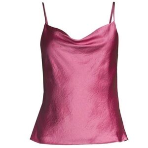 Bailey 44 Magenta Lucille Satin Camisole Top